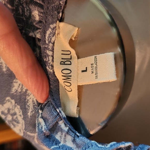 L/s floal blouse. - Picture 7 of 8